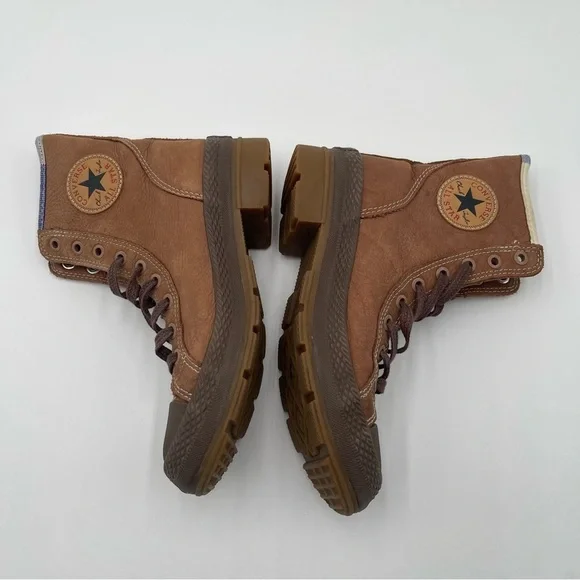 Converse Chuck Taylor All Star Outsider Leather Hi Top Sneakers Sz Women’s 7 - Picture 7 of 14